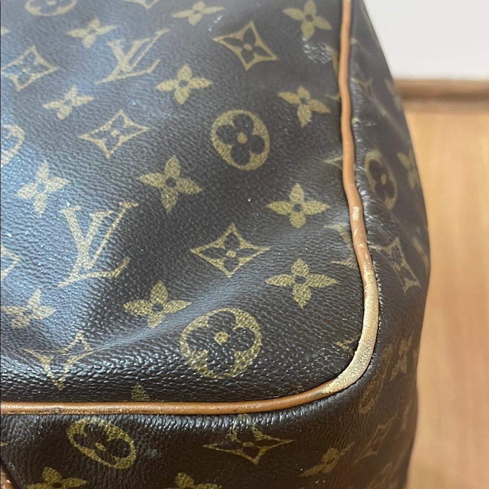 Vintage Louis Vuitton Brown Monogram Keepall 50 - Picture 7 of 11